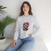 Rose Unisex Heavy Blend™ Crewneck Sweatshirt