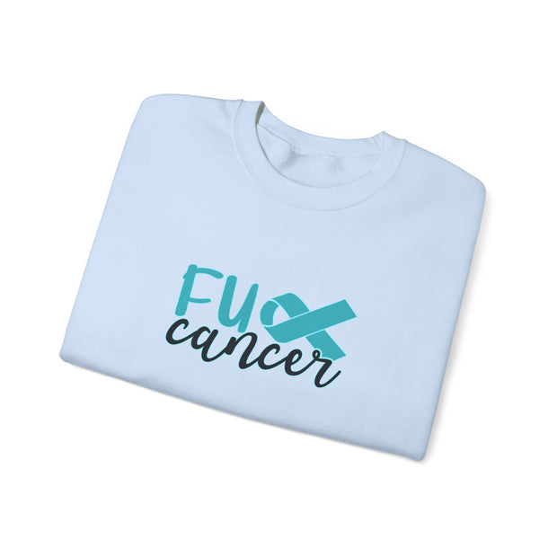 Fuck Cancer Unisex Heavy Blend™ Crewneck Sweatshirt