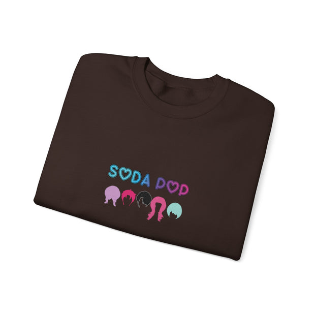 Colorful Soda Pop Sweatshirt - Unisex Cozy Pullover for Casual Wear, Gifts for Soda Lovers, Trendy Graphic Crewneck, Fun & Funky Apparel
