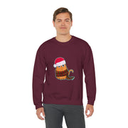 Christmas cat Unisex Heavy Blend™ Crewneck Sweatshirt