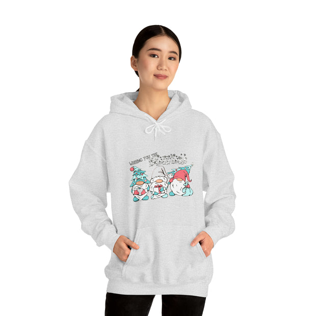 Gnome Christmas Unisex Heavy Blend™ Hooded Sweatshirt