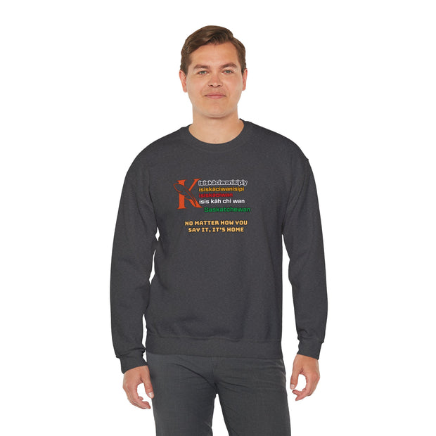 Cree Saskatchewan Unisex Heavy Blend™ Crewneck Sweatshirt