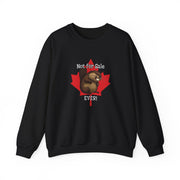 Sweatshirt Angry Beaver Canada Maple Leaf Unisex Heavy Blend Crewneck