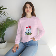 Christmas cat Unisex Heavy Blend™ Crewneck Sweatshirt