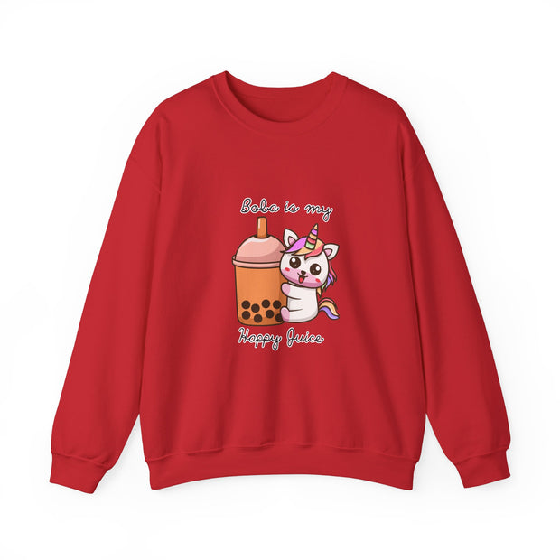 Unicorn Boba Unisex Heavy Blend™ Crewneck Sweatshirt