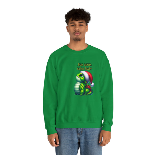 Christmas dragon Unisex Heavy Blend™ Crewneck Sweatshirt