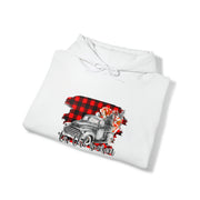 Christmas truck Unisex Heavy Blend™ Hooded Sweatshirt