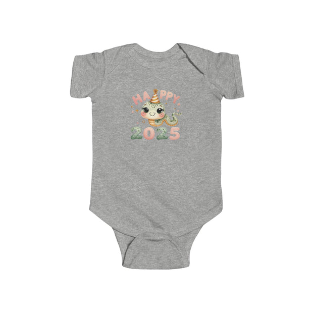 2025 Chinese New Year Infant Fine Jersey Bodysuit