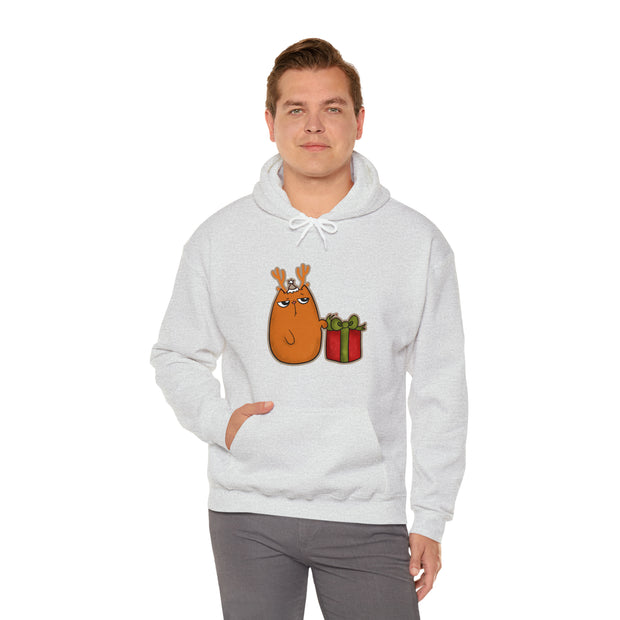 Christmas cat Unisex Heavy Blend™ Hooded Sweatshirt