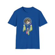 Wolf Dream catcher Unisex Softstyle T-Shirt