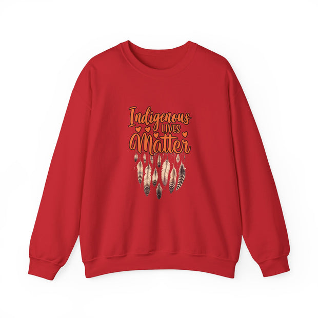 Indigenous Lives Matter Unisex Heavy Blend™ Crewneck Sweatshirt