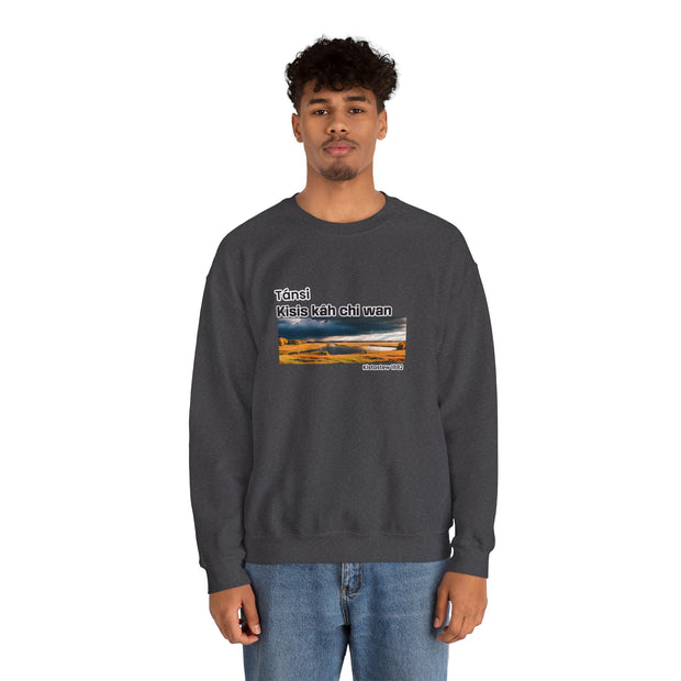 Tánsi Cree Saskatchewan Unisex Heavy Blend™ Crewneck Sweatshirt