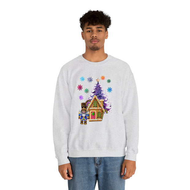 Gnome Nutcracker Unisex Heavy Blend™ Crewneck Sweatshirt