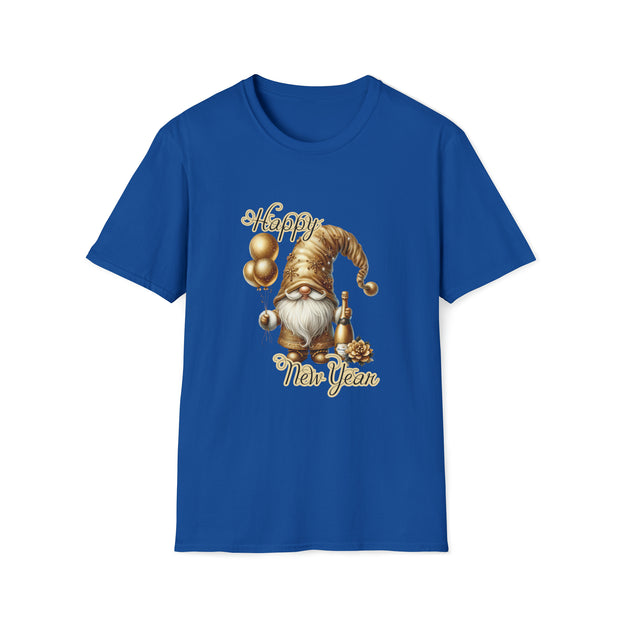 Gnome New Year Unisex Softstyle T-Shirt