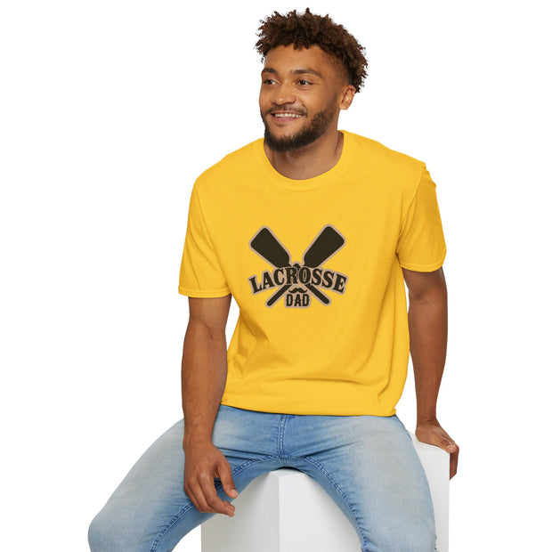 Lacrosse Dad Unisex Softstyle T-Shirt