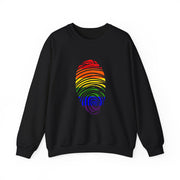 Pride Fingerprint Unisex Heavy Blend™ Crewneck Sweatshirt