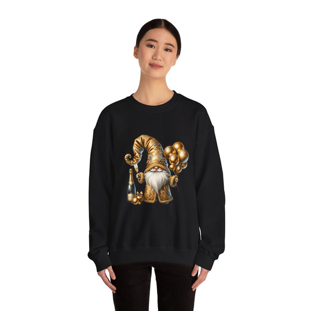 New Year Gnome Unisex Heavy Blend™ Crewneck Sweatshirt
