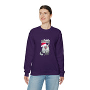 Christmas cat Unisex Heavy Blend™ Crewneck Sweatshirt