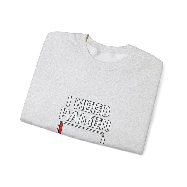 I Need Ramen Unisex Heavy Blend™ Crewneck Sweatshirt