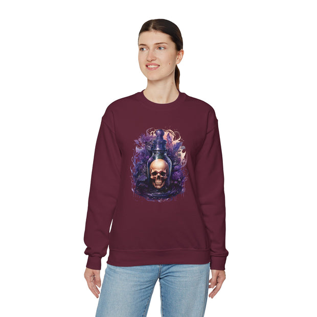 Bottled Skull Unisex Heavy Blend™ Crewneck Sweatshirt