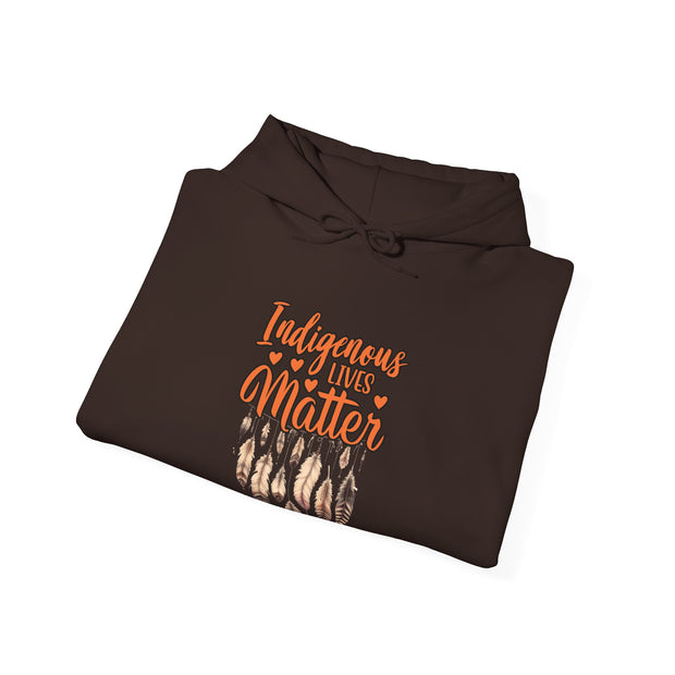 Indigenous Lives Matter Unisex Heavy Blend™ Hooded Sweatshirt