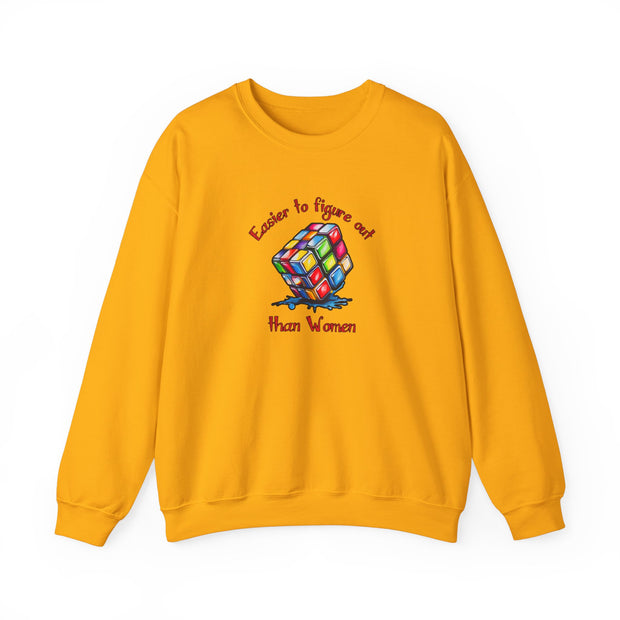 Rubik Cube Unisex Heavy Blend™ Crewneck Sweatshirt