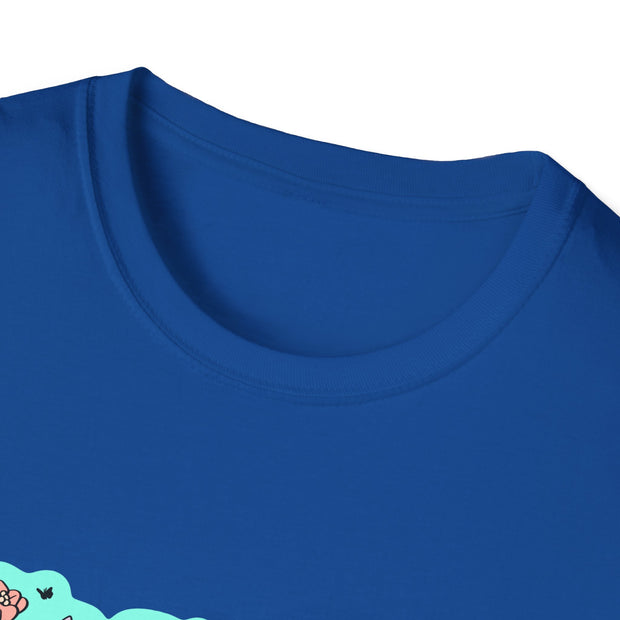 Grandma Flowers Unisex Softstyle T-Shirt