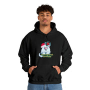 Christmas cat Unisex Heavy Blend™ Hooded Sweatshirt