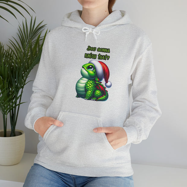 Christmas dragon Unisex Heavy Blend™ Hooded Sweatshirt