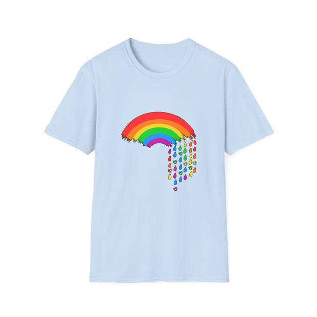 Raining Pride Unisex Softstyle T-Shirt