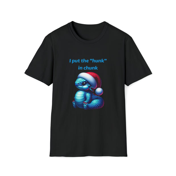 Christmas dragon Unisex Softstyle T-Shirt