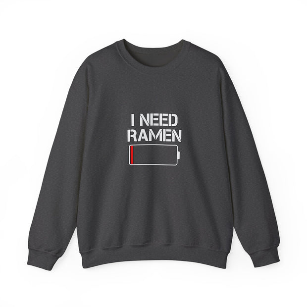 I Need Ramen Unisex Heavy Blend™ Crewneck Sweatshirt