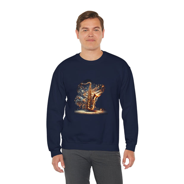 Saxophone Unisex Heavy Blend™ Crewneck Sweatshirt