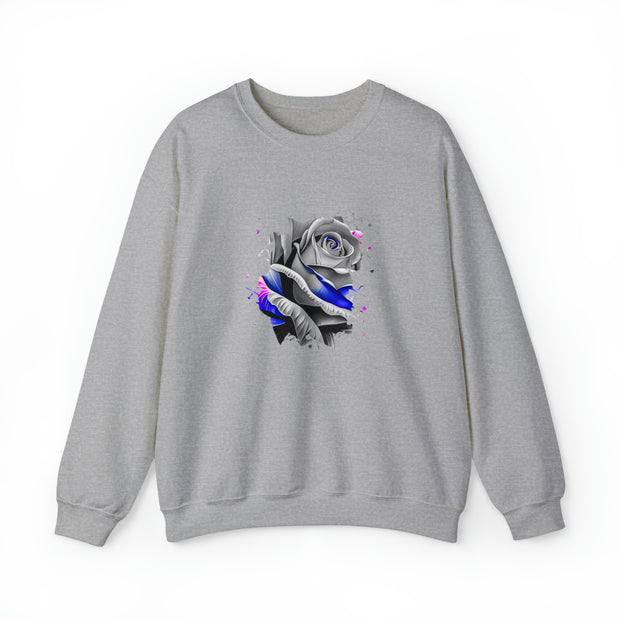 Rose Unisex Heavy Blend™ Crewneck Sweatshirt