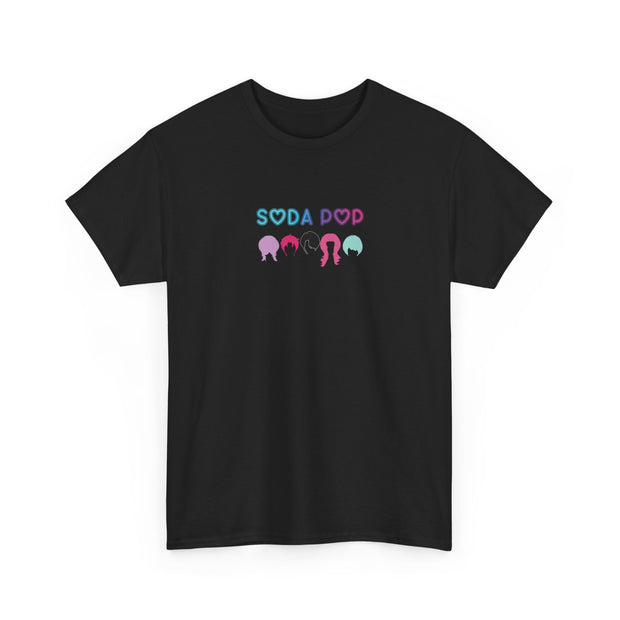 Soda Pop Unisex Heavy Cotton Tee, Casual Wear, Gift for Friends, Fun Summer T-Shirt, Graphic Shirt for Parties, Trendy Everyday Tee