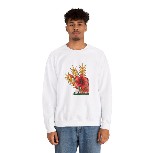 Saskatchewan Lily Unisex Heavy Blend™ Crewneck Sweatshirt