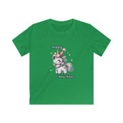 New Year Unicorn Kids Softstyle Tee