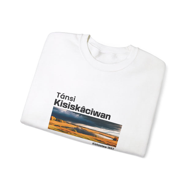 Tánsi Cree Saskatchewan Unisex Heavy Blend™ Crewneck Sweatshirt
