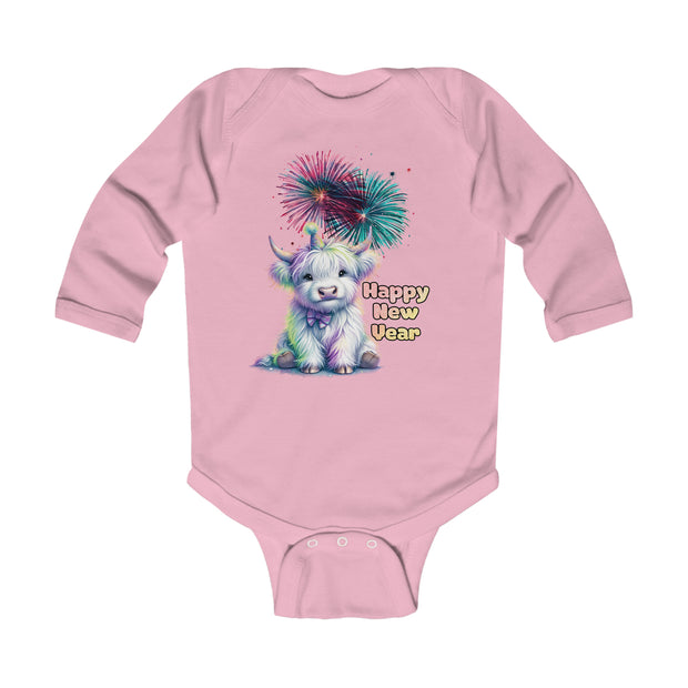 New Year Infant Long Sleeve Bodysuit