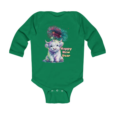 New Year Infant Long Sleeve Bodysuit