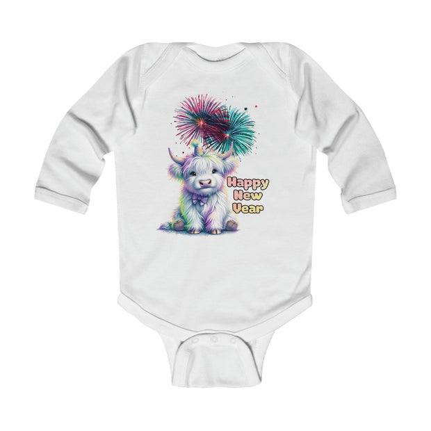 New Year Infant Long Sleeve Bodysuit
