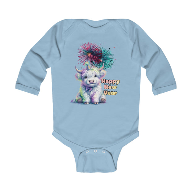 New Year Infant Long Sleeve Bodysuit