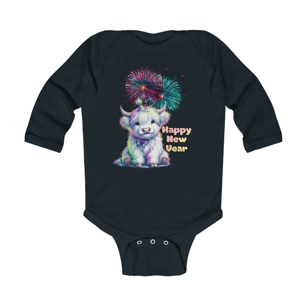 New Year Infant Long Sleeve Bodysuit