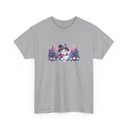 Pastel Snowman Unisex Heavy Cotton Tee