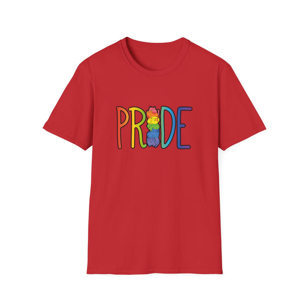Cat Pride Tower Unisex Softstyle T-Shirt