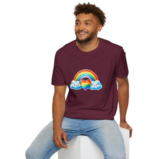 Rainbow Love Unisex Softstyle T-Shirt
