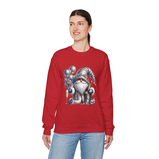 New Year Gnome Unisex Heavy Blend™ Crewneck Sweatshirt