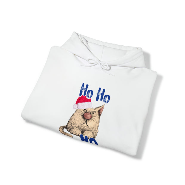 Christmas cat Unisex Heavy Blend™ Hooded Sweatshirt