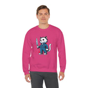 Horror Movie Cats Unisex Heavy Blend™ Crewneck Sweatshirt