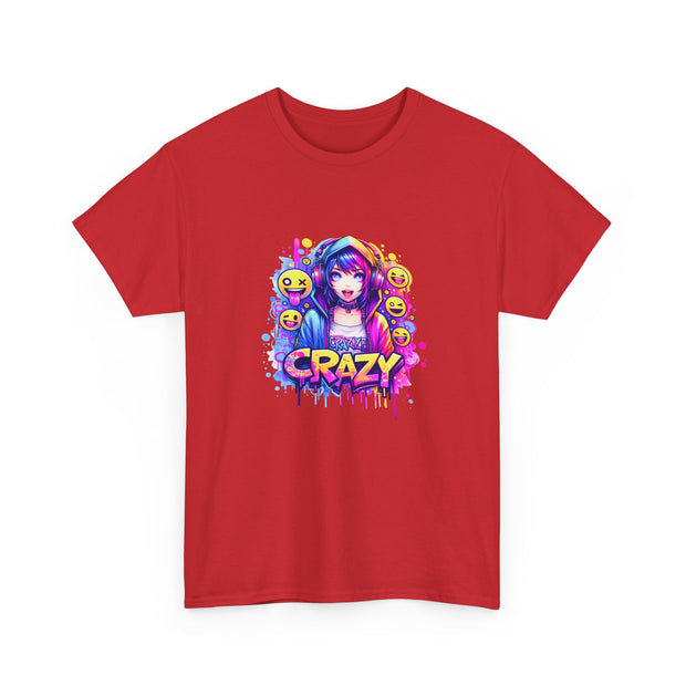 Graffiti Anime Girls Unisex Heavy Cotton Tee